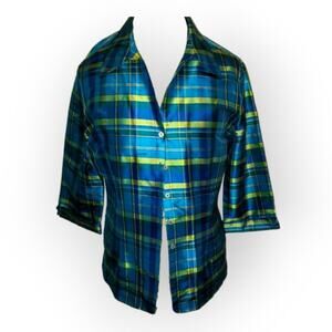 Robbie Bee 100% silk womens Top EUC GORGEOUS